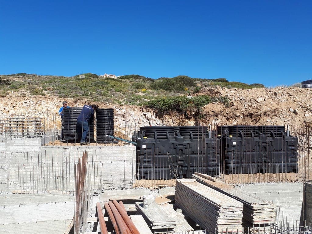 MULTIROCK System installed for wastewater treatment of a new touristic resort on Greek Islands